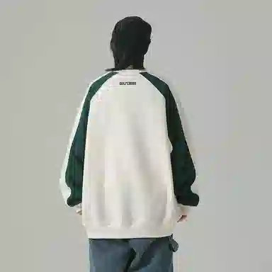 GOLFCROSS Logo Print Sweatshirt