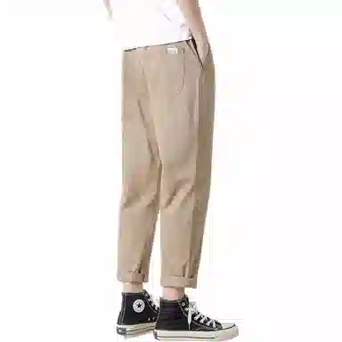 顶峰保罗 美式潮牌直筒痞帅百搭简约休闲裤 男女同款