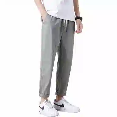 顶峰保罗 美式潮牌直筒痞帅百搭简约休闲裤 男女同款