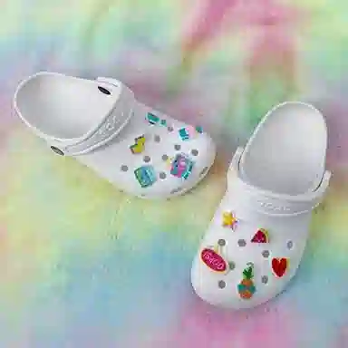 US8ACC Glow Jelly Flower Charms for Crocs