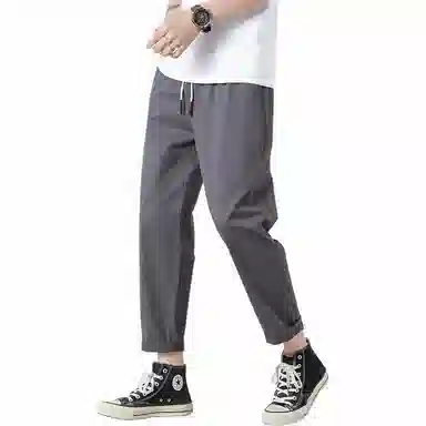顶峰保罗 美式潮牌直筒痞帅百搭简约休闲裤 男女同款