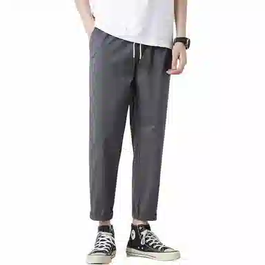 顶峰保罗 美式潮牌直筒痞帅百搭简约休闲裤 男女同款