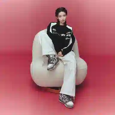 GOLFCROSS Logo Print Sweatshirt