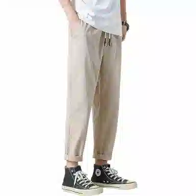 顶峰保罗 美式潮牌直筒痞帅百搭简约休闲裤 男女同款