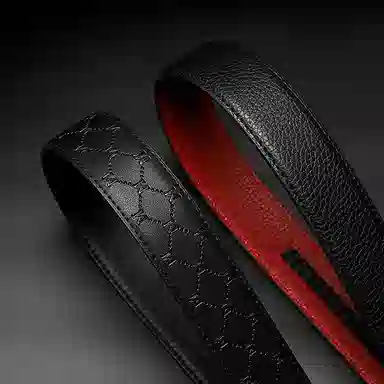 15 MINS Classic Double Strap Automatic Buckle Belt