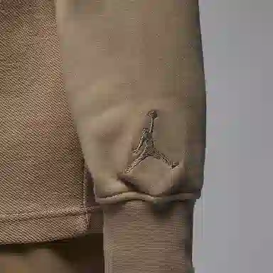 Jordan Flight MVP Crewneck Long Sleeve Tee Khaki