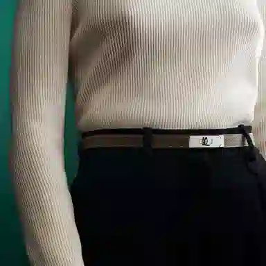 Hermes Kelly Epsom Belt