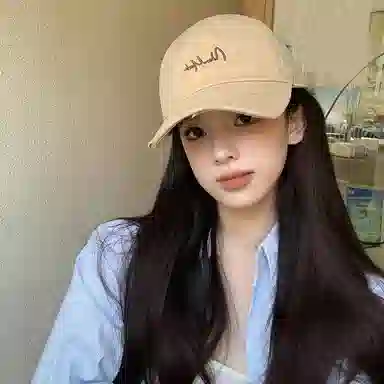 艾佳微 线条设计感户外防晒遮阳帽加大加深大头围四季可戴软顶设计 棉 鸭舌帽 男女同款情侣款