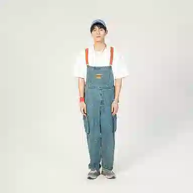 MostwantedLab Denim Overalls