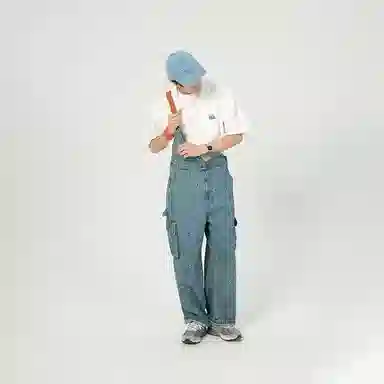 MostwantedLab Denim Overalls