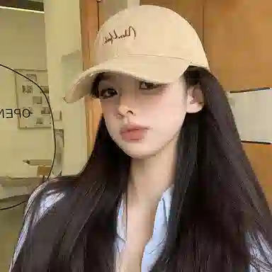 艾佳微 线条设计感户外防晒遮阳帽加大加深大头围四季可戴软顶设计 棉 鸭舌帽 男女同款情侣款