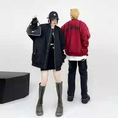 Pirkadat Star Embroidered Baseball Jacket