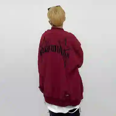 Pirkadat Star Embroidered Baseball Jacket