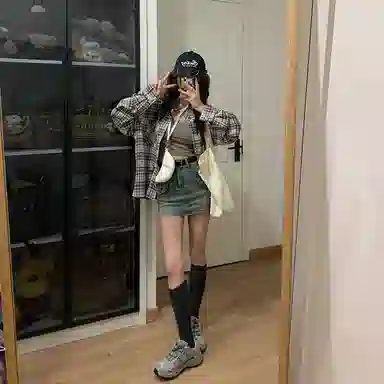 TERRA INCOGNITA SS25 Light Blue Checkered Shirt