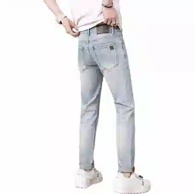 UOOHE Vintage Blue Jeans