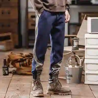 格蓝鹿 微弹长裤宽松休闲裤 男款