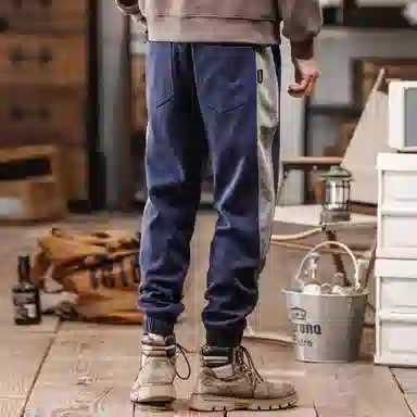 格蓝鹿 微弹长裤宽松休闲裤 男款