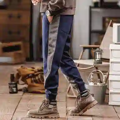 格蓝鹿 微弹长裤宽松休闲裤 男款