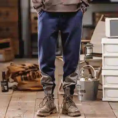 格蓝鹿 微弹长裤宽松休闲裤 男款