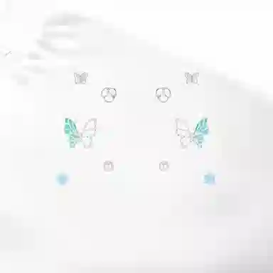 饰伴 极光象限 国潮轻奢 小众设计 温柔大方 时尚简约 #好运 气质优雅高级 合金 耳钉 女款