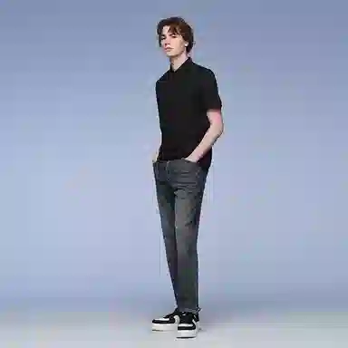 HLA Jeans Polo Shirt