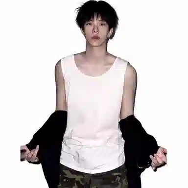 黑马漫画 美式坎肩简约背心 男女同款