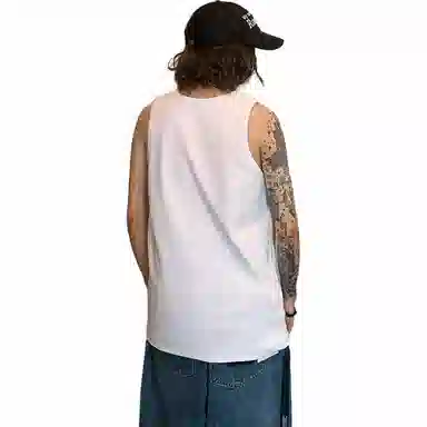 黑马漫画 美式坎肩简约背心 男女同款