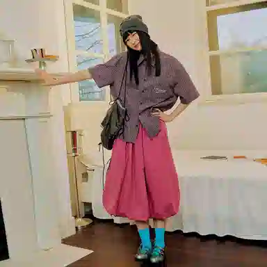 Mmlg Classic Checkered Short Sleeve Shirt