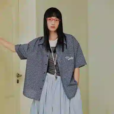 Mmlg Classic Checkered Short Sleeve Shirt