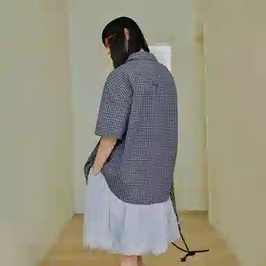 Mmlg Classic Checkered Short Sleeve Shirt