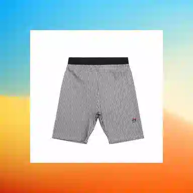 浪莎 跑步健身紧身短裤田径运动训练速干高弹外穿五分裤骑行服饰骑行配套