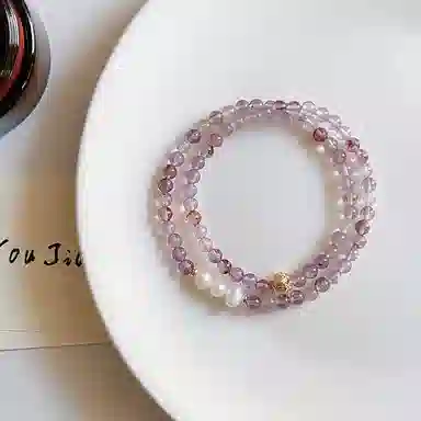 【紫气东来】 指尖瑰宝 新中式国风招财转运纳福旺事业治愈系高级感#好运天然 紫水晶 手串 男女同款情侣款