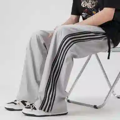 王者荣耀 鲁班七号星空梦想款 美式嘻哈风宽松直筒垂感拖地简约百搭休闲裤 男女同款