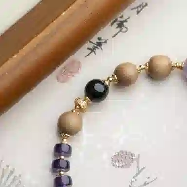 仙源 紫气东来 檀木 木作手串 男女同款情侣款