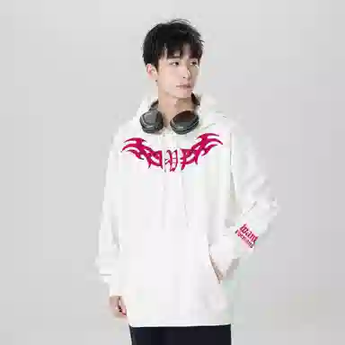 依文 美式高级感无性别主义潮牌学院风字母创意设计街头复古休闲运动卫衣 男女同款