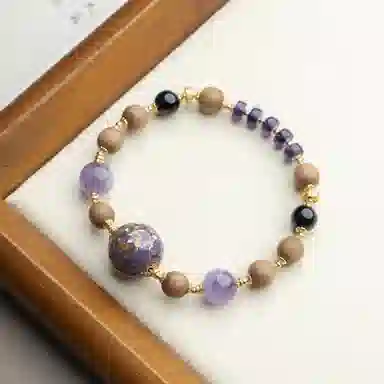 仙源 紫气东来 檀木 木作手串 男女同款情侣款