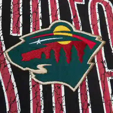 Mitchell & Ness Minnesota Wild Team OG Premium Tee Black