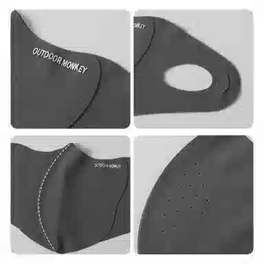 稻草人 夏季护眼角高颜值脸基尼 防紫外线遮阳透气舒适 百搭时尚 锦纶 防晒面罩 女款