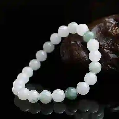 印象眸 转运珠 新中式古风清新 天山翠 手串 男女同款情侣款 礼盒装