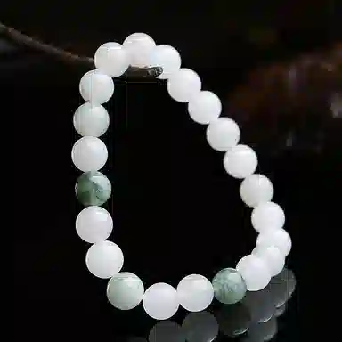 印象眸 转运珠 新中式古风清新 天山翠 手串 男女同款情侣款 礼盒装