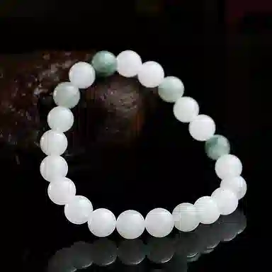 印象眸 转运珠 新中式古风清新 天山翠 手串 男女同款情侣款 礼盒装