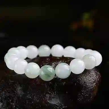 印象眸 转运珠 新中式古风清新 天山翠 手串 男女同款情侣款 礼盒装