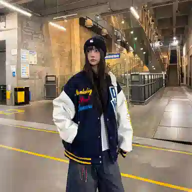 Pirkadat Vintage Vibe Baseball Jacket