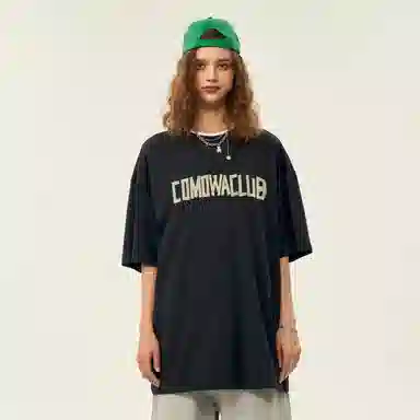 COMOWA Graffiti Tape Stars Moon Logo Tee Set