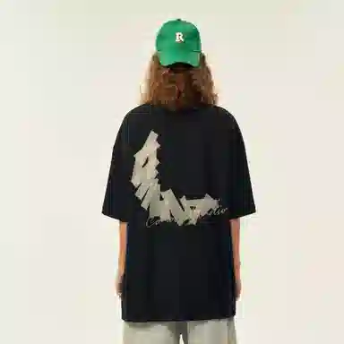 COMOWA Graffiti Tape Stars Moon Logo Tee Set