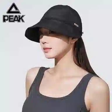 匹克 加长大帽檐 涤纶 鸭舌帽 男女同款情侣款