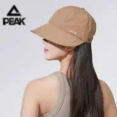 匹克 加长大帽檐 涤纶 鸭舌帽 男女同款情侣款