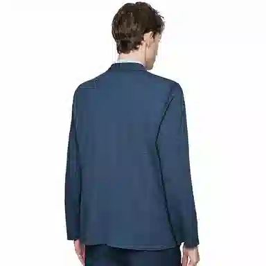 红豆 立体剪裁舒适透气日常百搭肌理休闲宽松纯色外套西装 男款