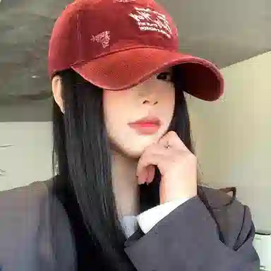 心水好物 软顶水洗破洞韩版大头围复古牛仔显脸小百搭遮阳 棉 鸭舌帽 男女同款情侣款