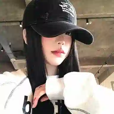 心水好物 软顶水洗破洞韩版大头围复古牛仔显脸小百搭遮阳 棉 鸭舌帽 男女同款情侣款